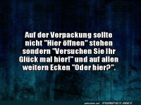 Verpackungsabenteuer gef�llig?
