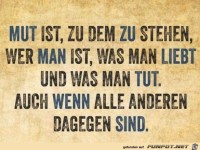 Mut ist