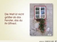 Die Welt ist nicht groesser