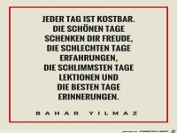 Jeder Tag ist Kostbar