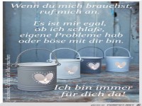Wenn du mich brauchst