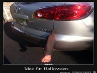 Fiese Idee für Halloween