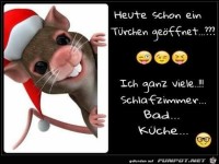 Heute schon ein Tuerchen geoeffnet