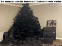 Nicht sehr farbenfroh