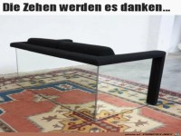 Schlecht f�r die Zehen