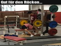 Nicht sehr r�ckenschonend