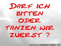 Darf ich bitten