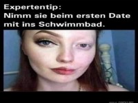 Lustiger Schminktipp für das erste Date