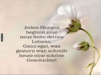 Ein neuer Anfang fr jeden Morgen