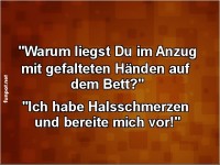 Wenn Halsschmerzen dramatisch werden