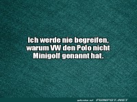 VW Polo: Verpasste Minigolf-Chance
