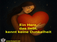 Ein Herz, das liebt, kennt keine Dunkelheit