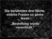 Die besten 3 Worte