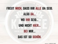 Ruhe genie�en, w�hrend ihr da seid!