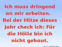 Hitzewelle und Selbsterkenntnis