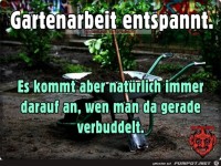 Gartenarbeit