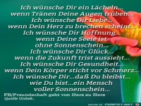 Wuensche dir ein Laecheln