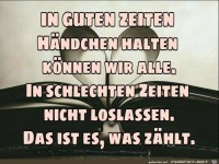 In guten Zeiten