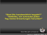 Sind Sie handwerklich begabt?