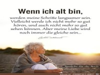 Wenn ich alt bin