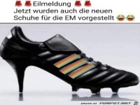 Die neuen Fuballschuhe