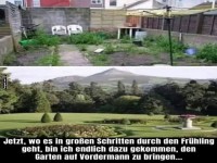 Vom verwilderten Garten zum Paradies