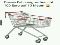 Teuerster Einkaufswagen der Welt!