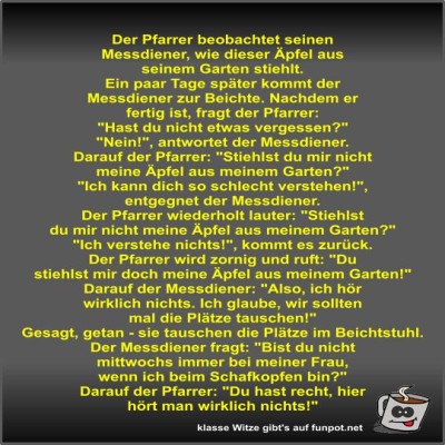 Der-Pfarrer-beobachtet-seinen-Messdiener.jpg von Fossy