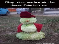 Der Kohl-Schneemann erobert den Winter