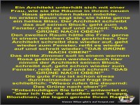Ein Architekt unterh�lt sich mit einer Frau