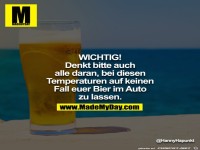 Wichtig bei der Hitze