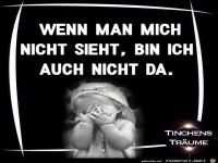 Wenn man mich nicht sieht