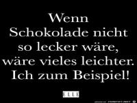 wenn schokolade nicht