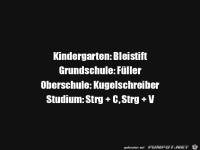 So �ndern sich die Utensilien