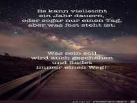 Es kann auch ein Jahr dauern