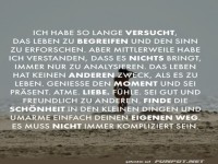 Das Leben begreifen