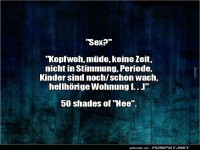50 Shades of Nee: Humorvolle Ausreden entschl�sselt