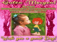 Ksses jemanden rothaariges Tag