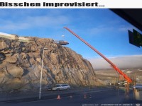 Etwas improvisiert
