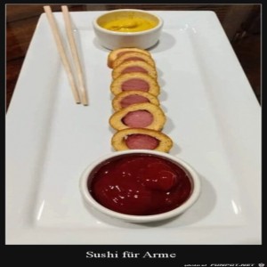 fun-Bild: Sushi für Arme