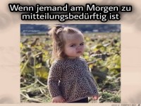 Zu mitteilungsbedürftig