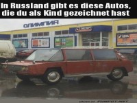 Lustiges Auto