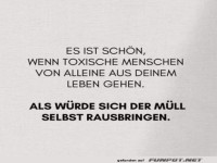 Toxische Menschen loswerden