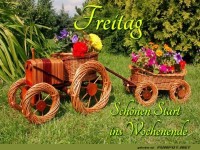 Freitag: Frhlicher Start ins Wochenende