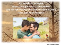 Ich wurde so erzogen