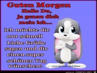 Guten Morgen Hallo du