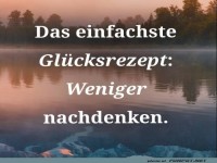 Das einfachste Glueckrezept