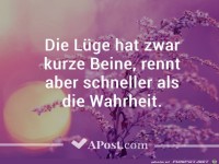 Luege hat kurze Beine