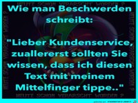 Wie man Beschwerden schreibt