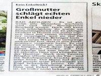 echten Enkel niedergeschlagen........